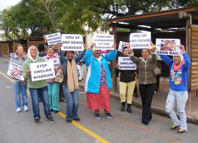 Inwoners protesteer steeds